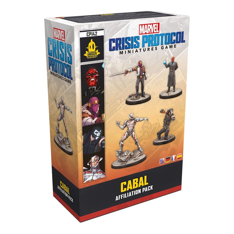 Atomic Mass Games Marvel: Crisis Protocol Cabal Affiliation Pack - Assemble Your Villainous Cabal! Tabletop Superhero Game, Ages 14+, 2 Players, 90 Minute Playtime, Made - Image 1